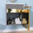 Venere Dark Grey Bathroom Vanity 16'' Floating Wall Mount Solid Surface Vanity Cabinet with Single Basin Vanity Top