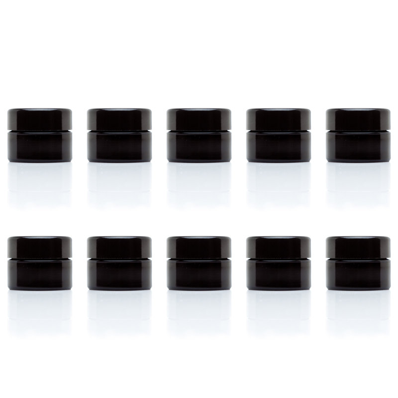 Ensemble de 10 pots à épices, 1.22" H x 1.6" W x 1.6" D