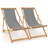 Nysha Folding Reclining Deck Chair