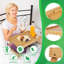 Table de lit avec poignées et pieds pliants, plateau repas en bambou avec fente pour média, utilisation comme plateau, bureau d'ordinateur portable, collation, plateau de télévision (plateau moyen en bambou)
