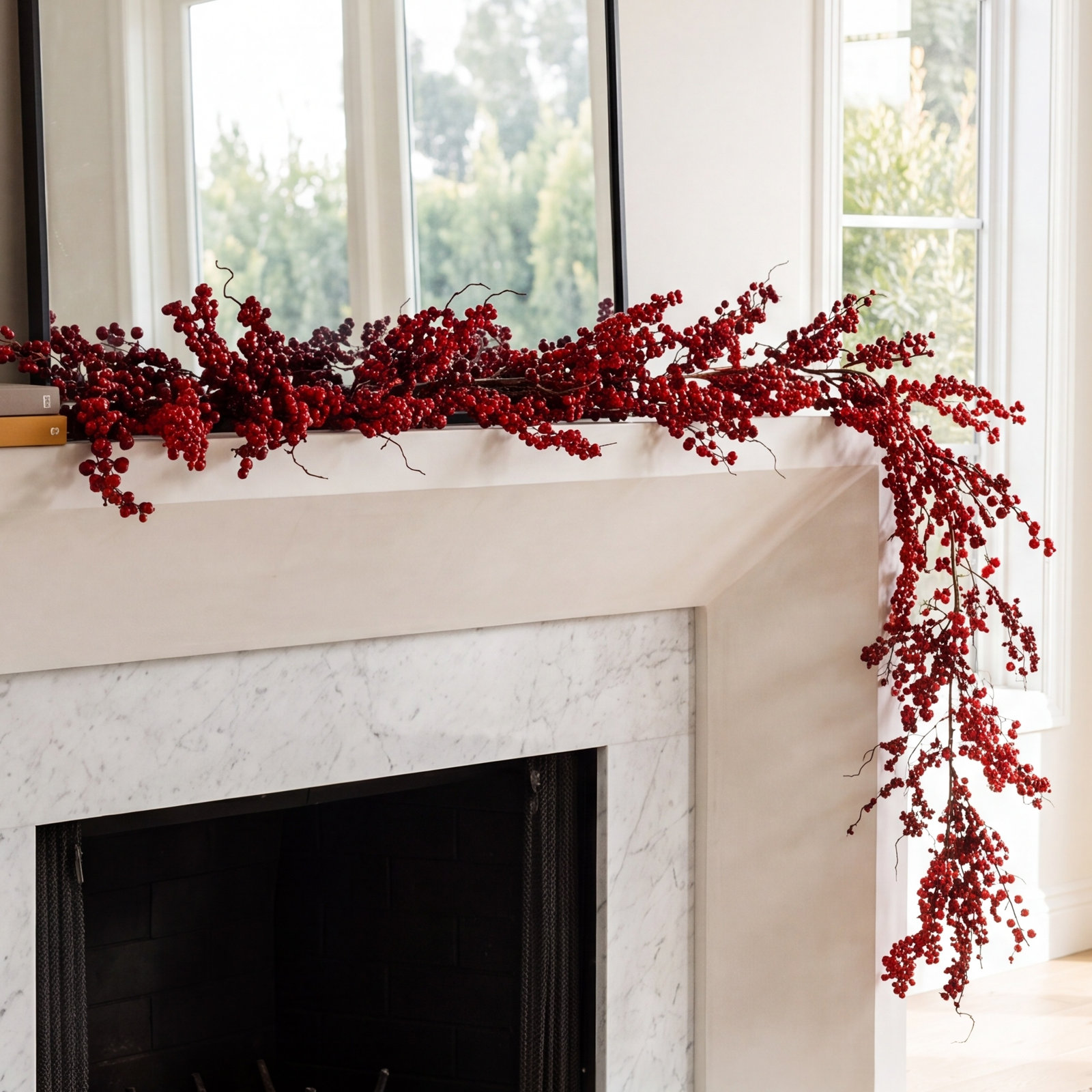 Faux Berry Garland