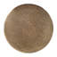  Galveston 14 po L Table de bout en acier inoxydable, bronze, brun