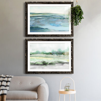 " Low Tide " 2 - Pieces Painting Print