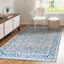 Tapis gris / bleu marine Lattin-1362705273