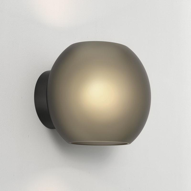 Luna, Matte Black, Dark Smoke Frosted