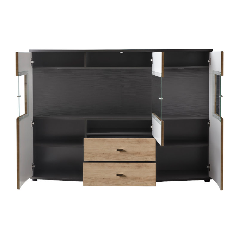 Noan 160cm Sideboard, Gray/Brown
