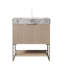 Single Bathroom Vanity with Stone Top
