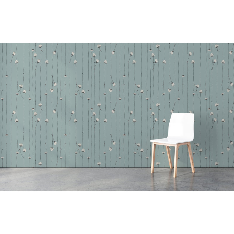 Floral Wallpaper Double Roll, Peace