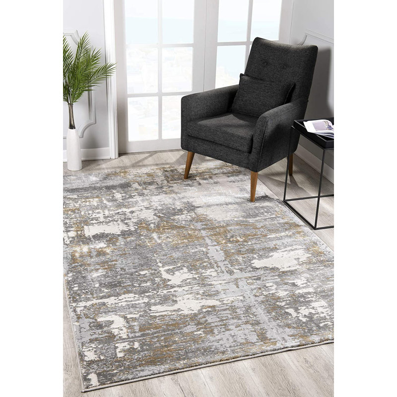 Chris Abstract Indoor Rug, Rectangle 7' x 10'