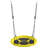 Machrus Swingan 37.5 IN Super Fun Nest Swing With Adjustable Ropes - Solid Fabric Seat Design-19674954