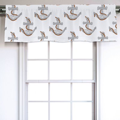Sateen Ruffled Window Valance