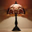Lampe de table à contrôle tactile Tiffany