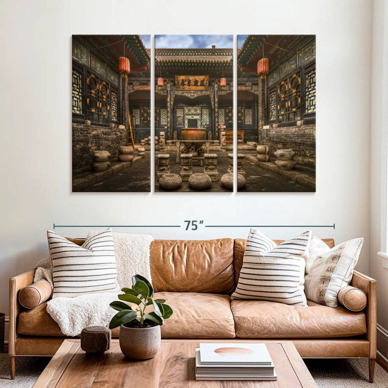 Lilie Ancient Pingyao Castle, 42" H x 65" W