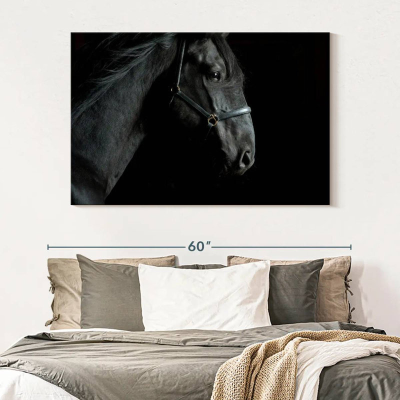 Brampt Horse Head, 34" H x 51" W
