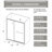 60.In W X 72.In H Pivot Shower Door | 1/4 Inch Thick Clear Tempered Glass | With Stainless Steel Handle | Chrome-121011182