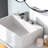 Widespread Bathroom Faucet 3 Hole, 2-Handle Bathroom Sink Faucet With Drain Assembly-120542036