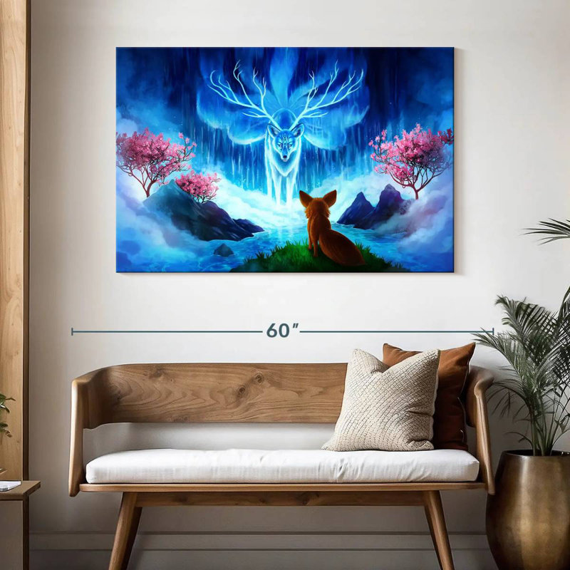 Brampt Wisdom, 32" H x 48" W
