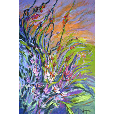 Dépliant Desetter I - peinture sur toile tendue