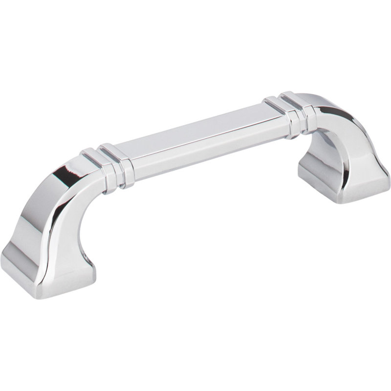 Ella Bar Pull, 5 1/16", Polished Chrome