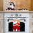 Red Santa Gingerbread Design