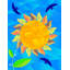 Sunflower - Painting on Canvas