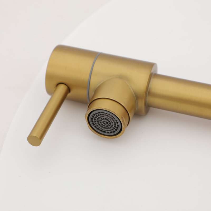 Pot Filler Faucet - Wall Mount Kitchen Sink Faucet, Gold