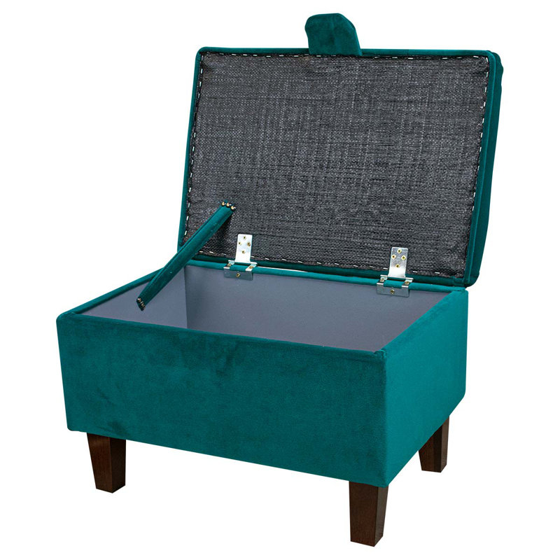 Polyester Upholstered Storage Bench