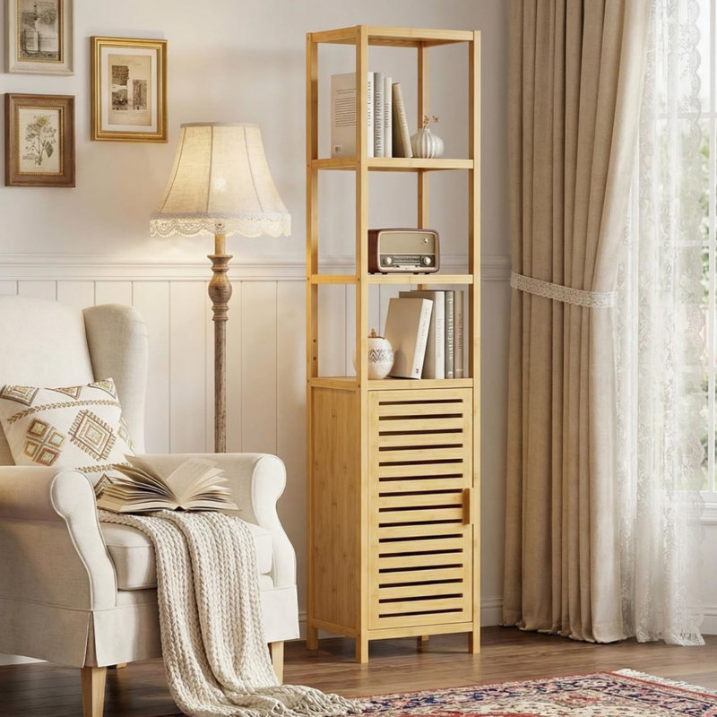 Bamboo Freestanding Bathroom Cabinet