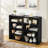 Adjustable Cd Shelves In A Double - Layer Bookcase, Detachable Into Two 4 Storage Units, For And Elegant Multifunctional Media Storage, 8 Bookcase Shelves, High Density Durability-121388322