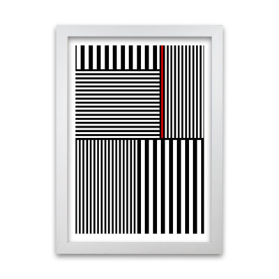 Black And White Stripes - Print
