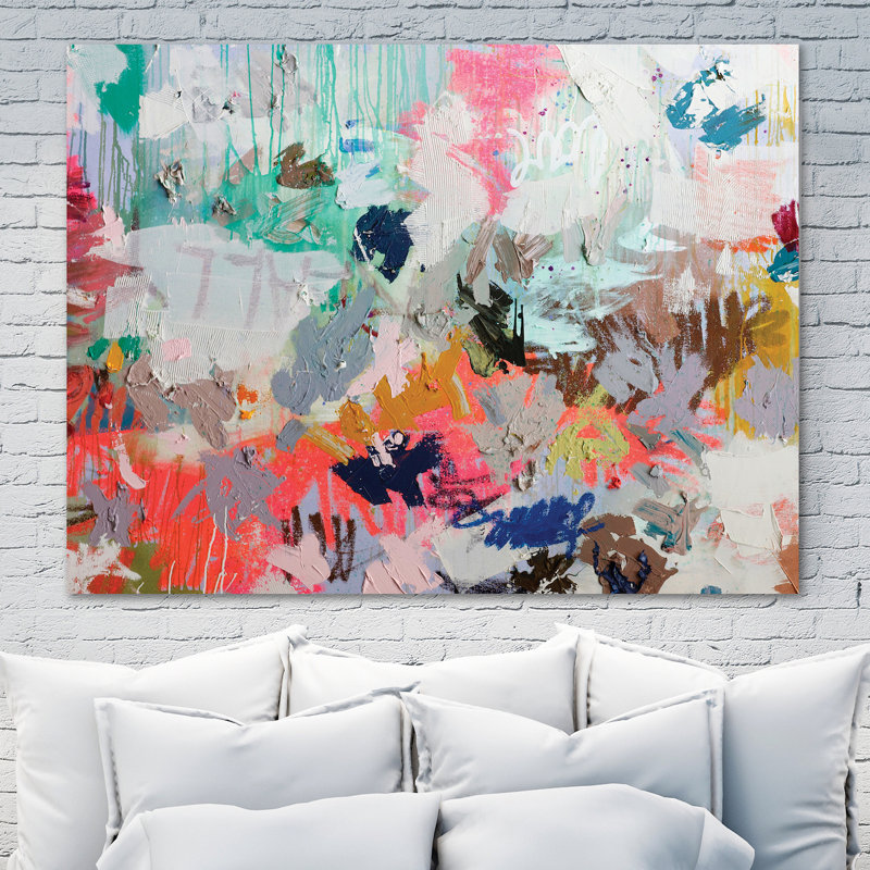 « really » par kent youngstrom, reproduction d’art sur toile tendue, H 16 po x l 12 po x P 1,5 po