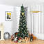 Sapin de Noël artificiel vert élancé-1504124137