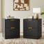Ensemble 3 pièces commode 9 tiroirs et table de chevet 2 tiroirs-1513459850