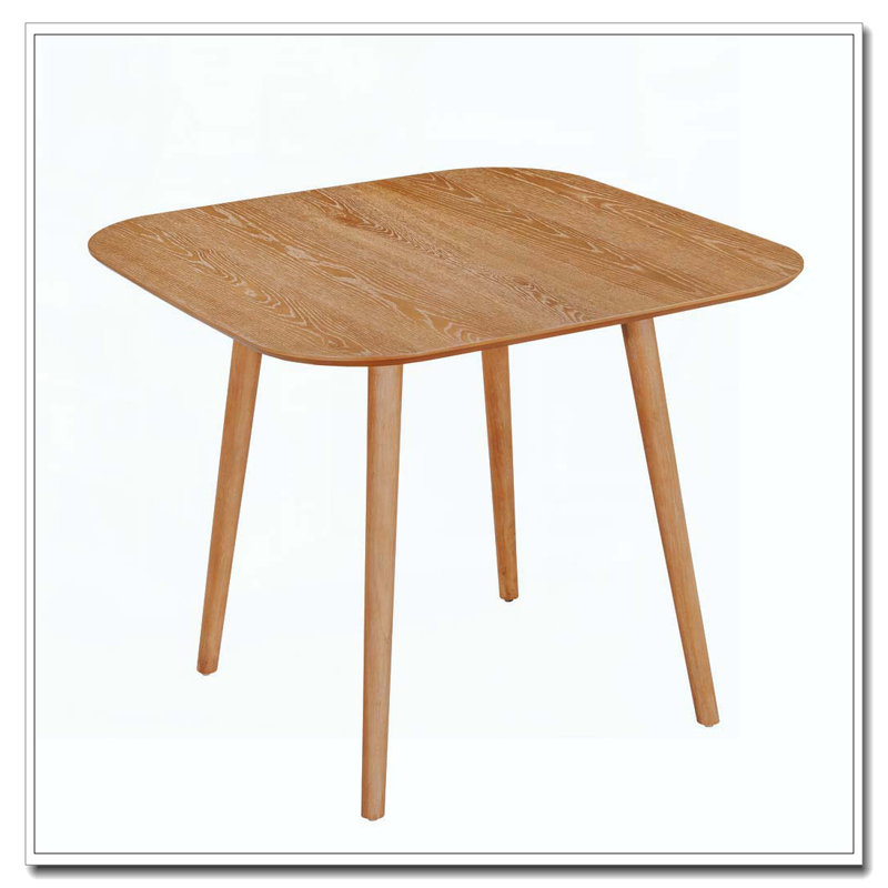 Wood Square Dining Table, Natural