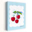Art mural contemporain fantaisie cerise-1819126633