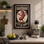 Sizzle Me Timbers Retro - Wrapped Canvas-264742246-264742227