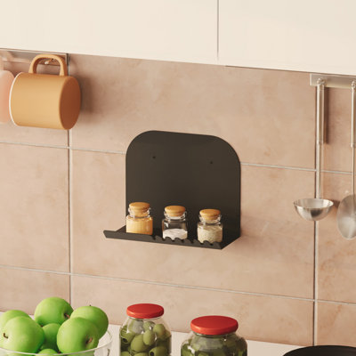 Locelso 100% METAL Floating Shelf