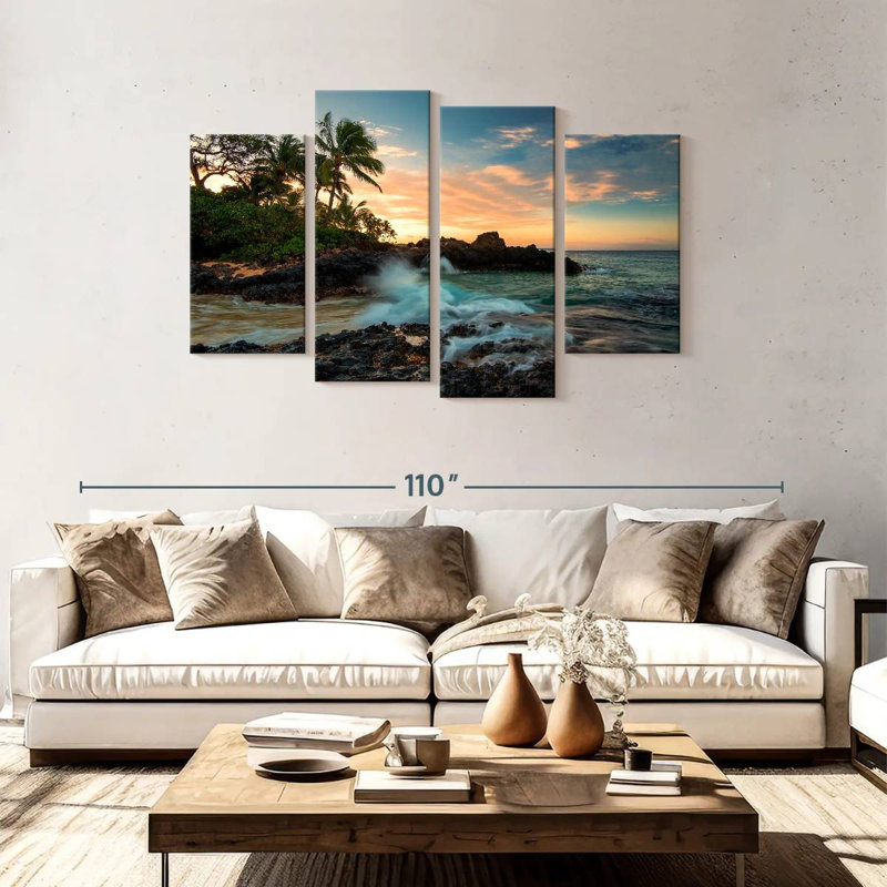 Nicci Makena Cove Sunset, 48" H x 75" W