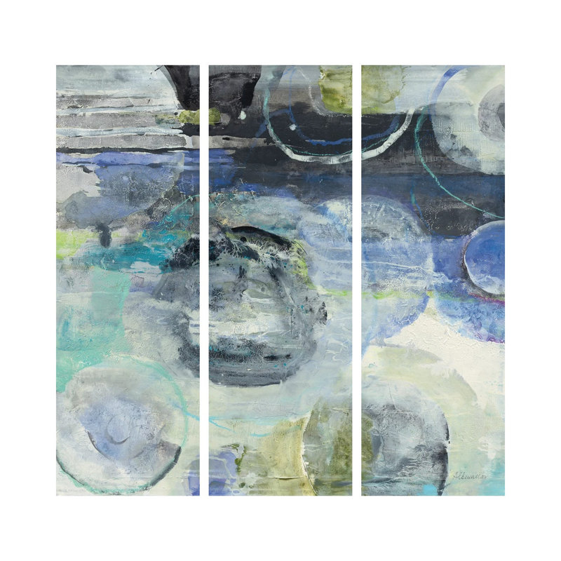 Cosmic - ensemble d'art mural sur toile tendue (ensemble de 3)