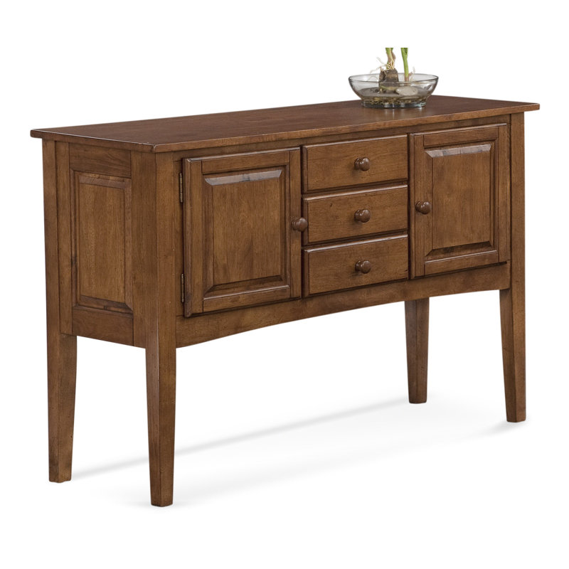 Hues 52.25'' W Solid Wood Buffet, Havana