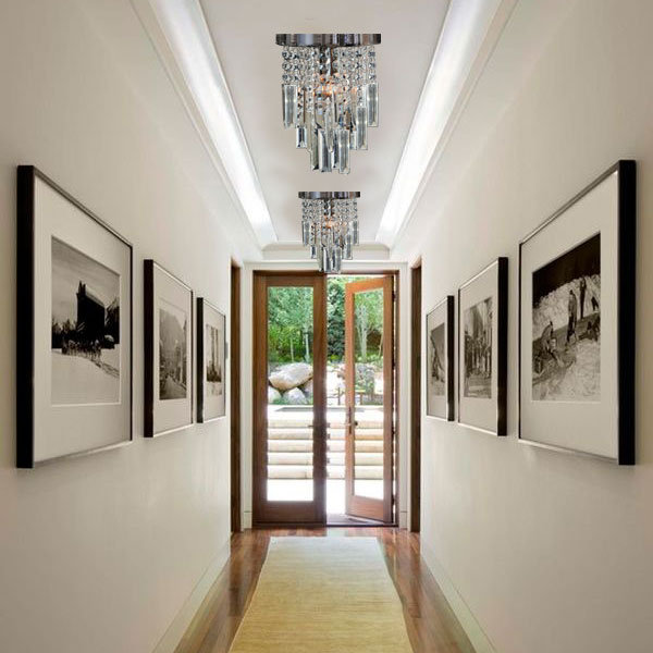 Plafonnier encastré à plusieurs niveaux 12 po 1 lumières unique Ainsley