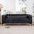 Natsue 84.06'' Faux Leather Sofa-573421849
