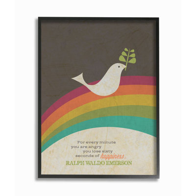Emerson Happiness, impression panoramique sur toile
