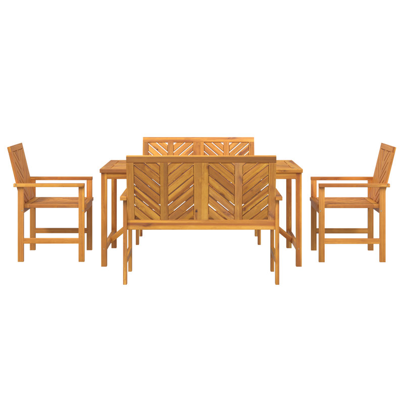 Ensemble repas 5 pièces Vidaxl