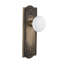 Meadows Plate with White Porcelain Door Knob-2132198593-2108257667