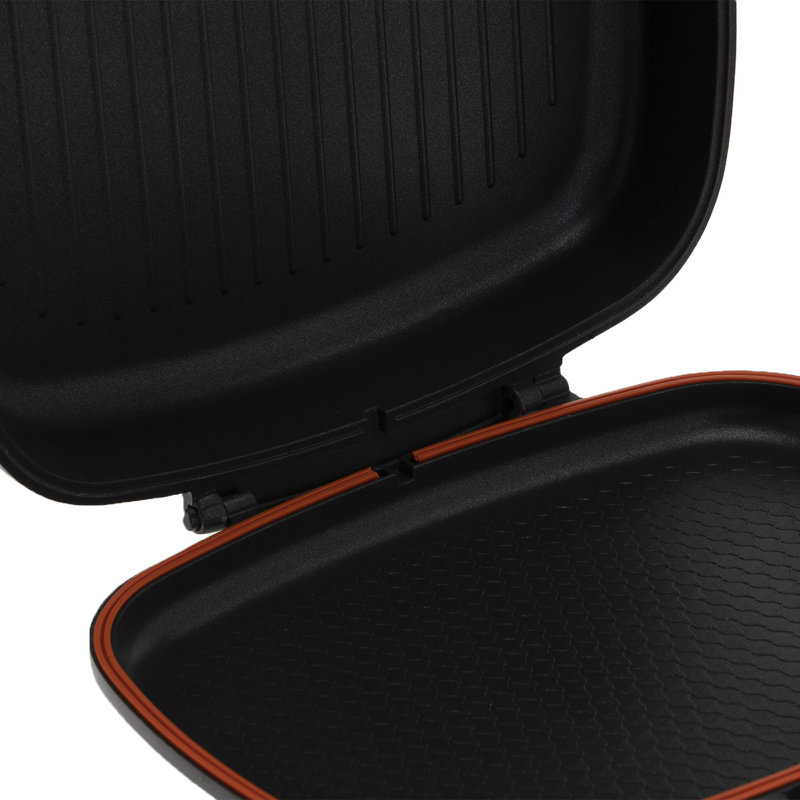 Non-Stick Aluminum Grill Pan / Griddle Set, 44 cm W