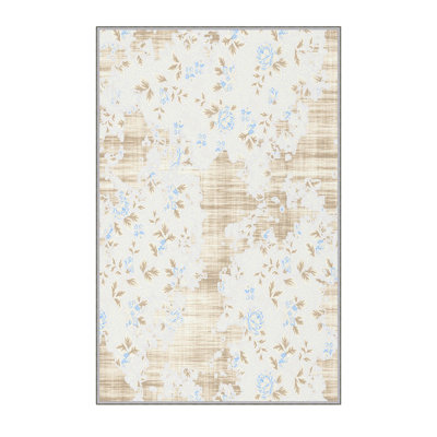Premium Hall Carpet (2.6 x 9.8 ft), 100% Polyester, 0.3 in Pile Height | Antibacterial, Non-Slip Underside, 3D Digital Print | Machine Washable, Durable, Ideal for Home & Office, Easy Maintenance