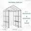 Ensemble de serre, serre portable