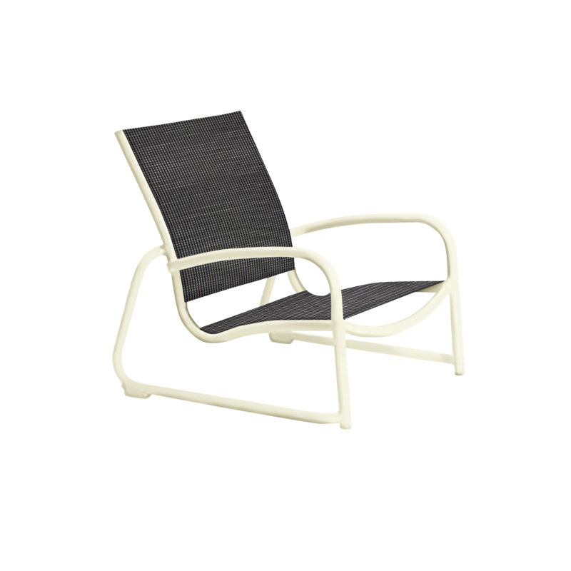 Millennia Aluminum Outdoor Lounge Chair, Parchment, Rincon