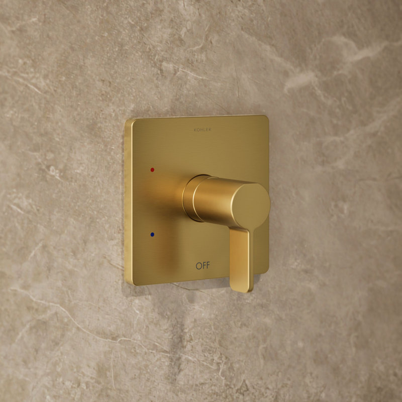 Ensemble de garniture de douche Parallel, Or
